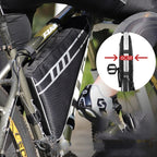WEST BIKING  YP0707254 4L Bicycle Triangle Bag Mountain Bike Large Capacity Front Beam Reflective Waterproof Bag Riding Equipment, YP0707254