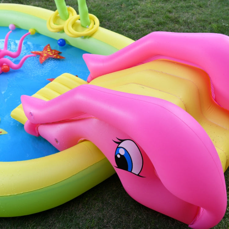 Home Large Cartoon Animal Drama Pool Water Spray Inflatable Swimming Pool Slide Pool, Cartoon Swimming Pool (Small Monster), Cartoon Swimming Pool (Dinosaur), Cartoon Swimming Pool (Rocket Slide), Cartoon Swimming Pool (Pirate)                         ...