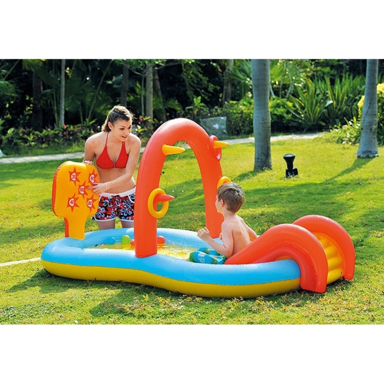 Home Large Cartoon Animal Drama Pool Water Spray Inflatable Swimming Pool Slide Pool, Cartoon Swimming Pool (Small Monster), Cartoon Swimming Pool (Dinosaur), Cartoon Swimming Pool (Rocket Slide), Cartoon Swimming Pool (Pirate)                         ...