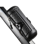 WEST BIKING 1.2L Bicycle EVA Hard Shell Water Bottle Bag With Bottle Cage, Rack+A Black Bag, Rack+B Frosted Black