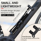 WEST BIKING High Pressure Bicycle Vertical Pump With Barometer, West Biking Vertical Pump
