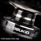 DEUKIO Fishing Wheel AC Sea Otter Fishing Supplies With All Metal Rocker, AC2000, AC3000, AC4000, AC5000, AC6000, AC7000