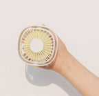 Handheld Desktop Outdoor Student Mute USB Mini Fan, White, Pink, Blue