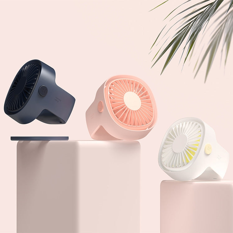 Handheld Desktop Outdoor Student Mute USB Mini Fan, White, Pink, Blue