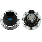 Motorcycle Modification Set Lock Fuel Tank Cover Electric Door Lock Suitable For Suzuki GSF600 / GSF1200, For Suzuki GSF600