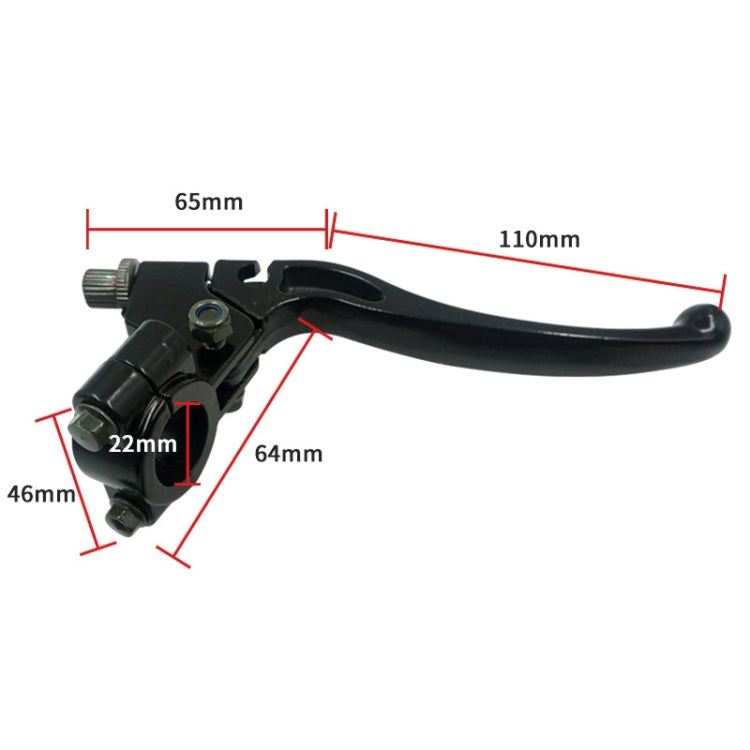 2 PCS / Set Motorcycle Modification Accessories Handle Assembly ATV Bearing Horn Handle Seat, Left+Right
