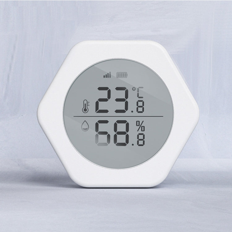 LQ-WS1 Tuya Smart Home Indoor Wireless Control Temperature And Humidity Sensor, LQ-WS1