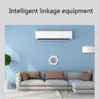 LQ-WS1 Tuya Smart Home Indoor Wireless Control Temperature And Humidity Sensor, LQ-WS1