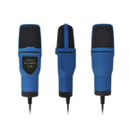 SF-666 Computer Voice Microphone With Adapter Cable Anchor Mobile Phone Video Wired Microphone With Bracketcket, Black