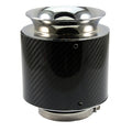 013 Car Universal Modified High Flow Carbon Fiber Mushroom Head Style Air Filter, Specification:, Medium 76mm Inner Diameter, Large 76mm Inner Diameter
