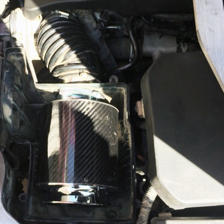 013 Car Universal Modified High Flow Carbon Fiber Mushroom Head Style Air Filter, Specification:, Medium 76mm Inner Diameter, Large 76mm Inner Diameter