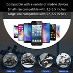N-STAR N002 Motorcycle Bicycle Mobile Phone Bracket Riding Equipment, Large T Head, Small T Head, Large Tilted Head, Small Tilted Head, Large L Head, Small L Head, Large Long Ball Head, Small Long Ball Head