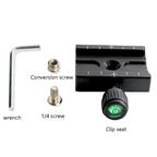 QR60 60mm Aluminum Alloy Quick Release Plate Clamp Base, QR60
