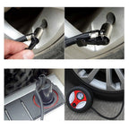 DC12V 12A Car Portable Air Pump Electric Car Tire Pump, Specification：, 16-cylinder Small Motor, 19-cylinder Large Motor, 25-cylinder Tire Inflatable Pump