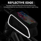 West Biking 1.5l Bicycle Anti-Light  Bag Riding Front Bag Mobile Phone Bag Boarding Bag Waterproof Bag, YP0707205