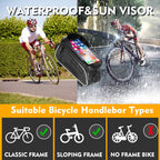 West Biking 1.5l Bicycle Anti-Light  Bag Riding Front Bag Mobile Phone Bag Boarding Bag Waterproof Bag, YP0707205
