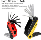 West Biking 16 In 1 Bicycle Repair Tool Multi-Function Wrench Hex Tool Riding Equipment, West Biking 16 In 1  (Black Yellow), West Biking 16 In 1  (Black Red)