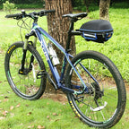 West Biking  Bicycle Shelf Mountain Road Bike Big Capacity Bag Riding Shelf Hard Shell Tail Bag  With Rain Cover, Red, Green, Blue, Orange