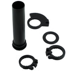 5 Sets Motorcycle Modified Fittings Handlebar Cover Throttle Core Fracture, YQ-001-Black