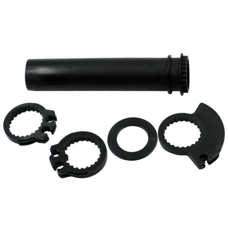 5 Sets Motorcycle Modified Fittings Handlebar Cover Throttle Core Fracture, YQ-001-Black