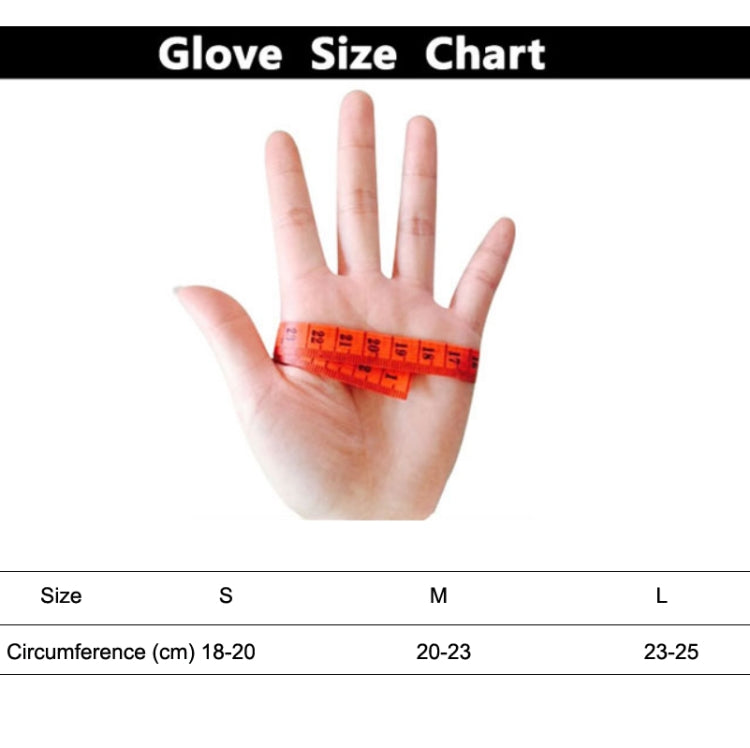 JUNGLE LEOPARD Outdoor Sports Mountaineering Full Finger Gloves Mesh Touch Screen Anti-Skid Gloves, S, M, L