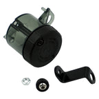 Motorcycle Modified Fittings Front Brake Oil Liquid Oil Cup Direct Pump Large Capacity Universal Oil Pot, (Black), (Transparent)