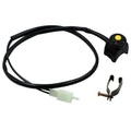 Motorcycle Modification Accessories ATV Switch Headlight Control Power Failure Start Speaker Overtaking Light Switch, Yellow, Red