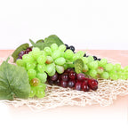 Simulation Fruit Simulation Grapes PVC with Cream Grape Shoot Props, 4 Bunches 36 Black Grapes, 4 Bunches 36 Green Grapes, 4 Bunches 36 Red Grapes, 4 Bunches 36 Grain Agate Grapes, 4 Bunches 36 Purple Grapes, 4 Bunches 60 Black Grapes                  ...