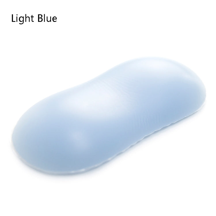 Creative Wristband Cute Silicone Hand Pillow Crystal Wrist Mouse Holder, Light Blue, Pink, Light Blue-Medium, Light Blue-Large