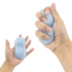 Creative Wristband Cute Silicone Hand Pillow Crystal Wrist Mouse Holder, Light Blue, Pink, Light Blue-Medium, Light Blue-Large