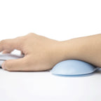 Creative Wristband Cute Silicone Hand Pillow Crystal Wrist Mouse Holder, Light Blue, Pink, Light Blue-Medium, Light Blue-Large