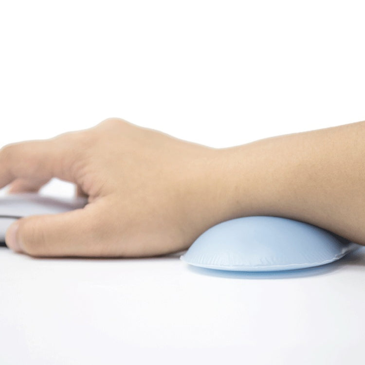 Creative Wristband Cute Silicone Hand Pillow Crystal Wrist Mouse Holder, Light Blue, Pink, Light Blue-Medium, Light Blue-Large