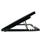 NUOXI S500 Double Switch Control Laptop Radiator Five-Fan Multi-Angle Adjustment Computer Base without Speed Regulation