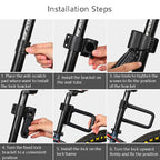 West Biking Silicone U-Shaped Lock Bicycle Lock Universal Waterproof Anti-Collision Alloy Key Lock, Key Lock