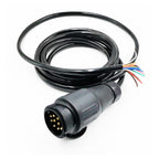 VC1013 13 Pin Housing Vehicle Harness Trampolor Integrated Line TPU RV Plug EU Plug, VC1013