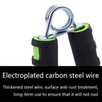 2 PCS Home Fitness Finger Exercise Spring Type A Grip With Foam Handle, 2 PCS Black Green