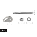 XINDA Rock Bullet Expansive Nails Hanging Tablet Stainless Steel Cave Climb Nail, M8 Climb Nail, M10 Climb Nail