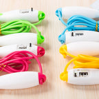 Adjustable Mechanical Counting PVC Skipping Rope Fitness Sports Equipment, Length: 3m, 5 PCS PVC Skipping Rope(Red White), 5 PCS PVC Skipping Rope(Blue White), 5 PCS PVC Skipping Rope(Yellow White), 5 PCS PVC Skipping Rope(Green White)