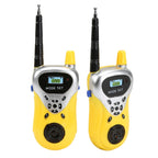 1 Pair Intelligent Wireless Call Walkie-Talkie Remote Dialogue Interactive Children Toys, 1 Pair Yellow, 1 Pair Green, 1 Pair Blue