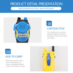 1 Pair Intelligent Wireless Call Walkie-Talkie Remote Dialogue Interactive Children Toys, 1 Pair Blue, 1 Pair Yellow