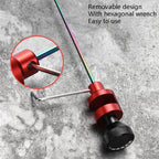 CX Decoupling Device Stainless Steel Needle Crucian Fish Platform Fishing Guard, 2.5mm Red, 3.0mm Red, 4.0mm Red, 2.5mm Gray, 3.0mm Gray, 4.0mm Gray, 2.5mm Black, 3.0mm Black, 4.0mm Black