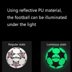 MILACHIC Reflective Cool Night Light Football, Number 4 (5037), Number 4 (5035), Number 5 (5038), Number 5 (5036)