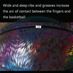 MILACHIC Number 7 Sports Cool Night Light Reflective Basketball, Fragment 6732, Purse 6733