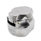 2 PCS VS171EW 7P 12V Aluminum Alloy Trailer Plug Socket EU Plug, VS171EW