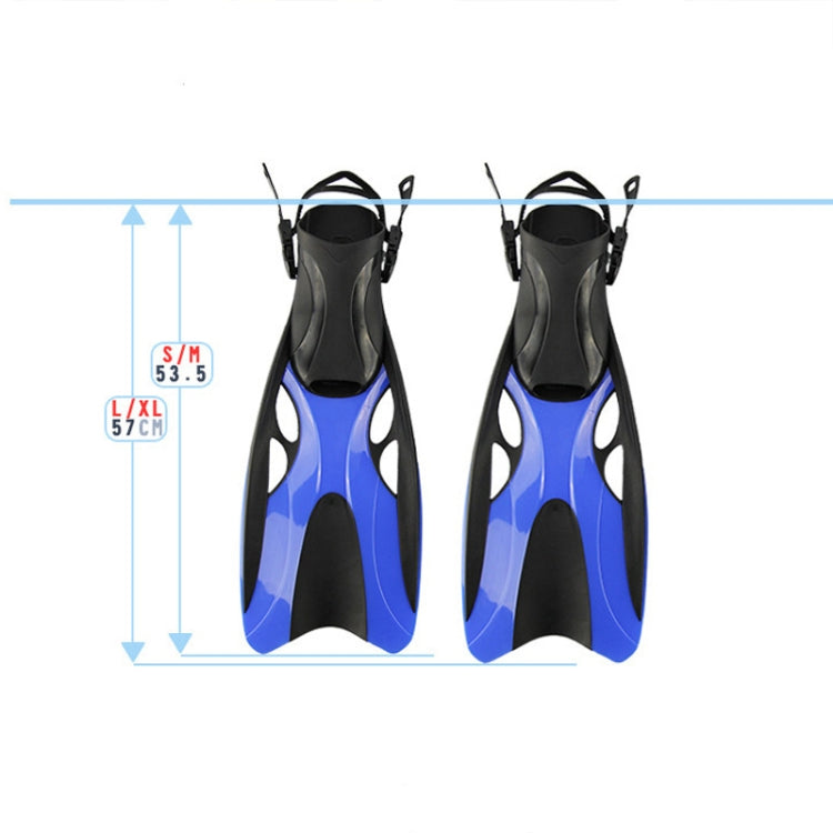 Adjustable Swimming Diving Fins Professional Diving Equipment For Adults, M