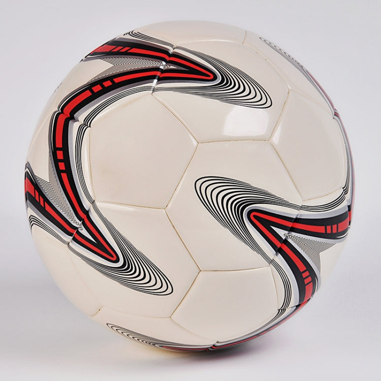 MILACHIC Big Five-pointed Star Pattern Explosion-Proof PU Leather Competition Training Football, Number 4 ( For 5-7 People), Number 5 ( For 11 People)