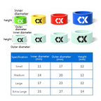 10 PCS Silicone Fishing Rod Stop Ring Anti-Skid Ring