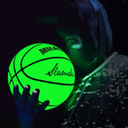 MILACHIC Number 7 Fluorescent Green Holographic Reflective Basketball, Fluorescent Green