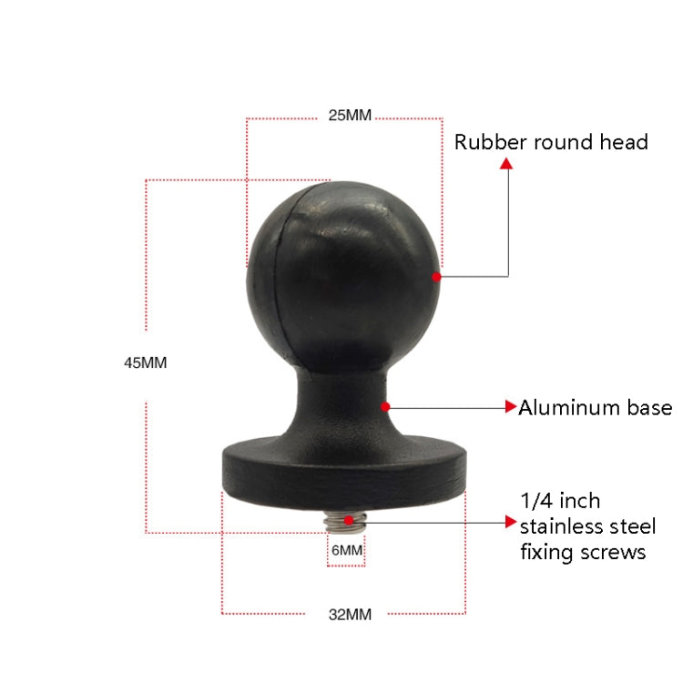 N-STAR NPHA-M Ball Motorcycle Camera Cloud Ball Head Bike Riding Video Ball Head, NPHA-M