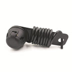 VS170E-RZ 7P Socket Long Iron Bracket Round Bottom Socket EU Plug, VS170E-RZ